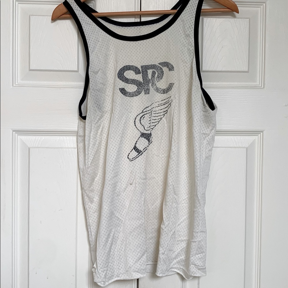 Saint Peters College / University Vintage 1970s Peacocks Track & Field Jersey